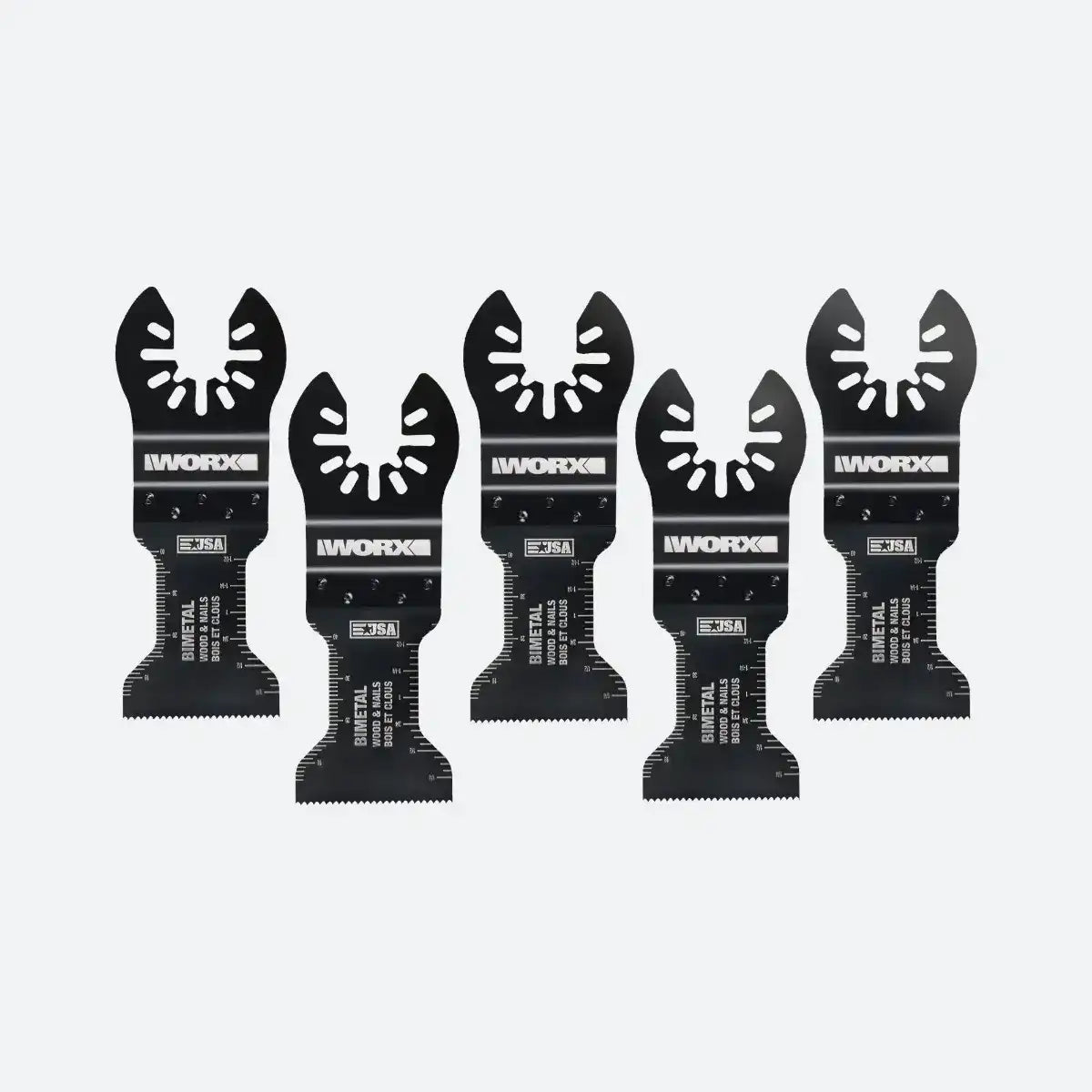 Bi-metal End Cut Oscillating Blades - 5 pack (Discontinued)