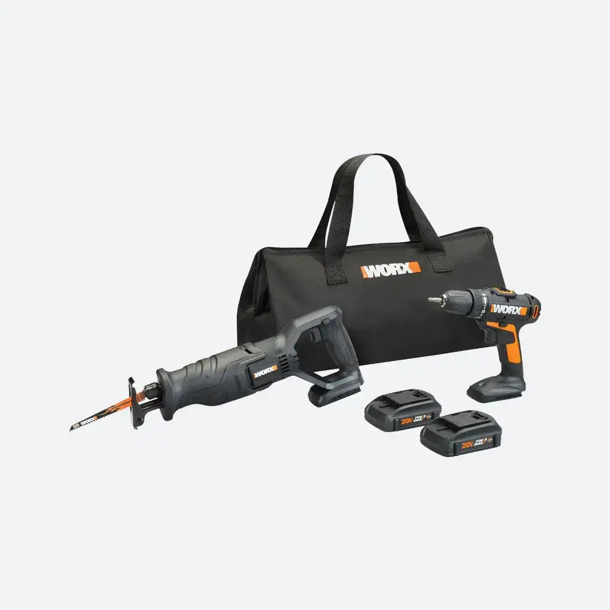 20V Power Share Drill & Reciprocating Saw Combo Kit (Discontinued)