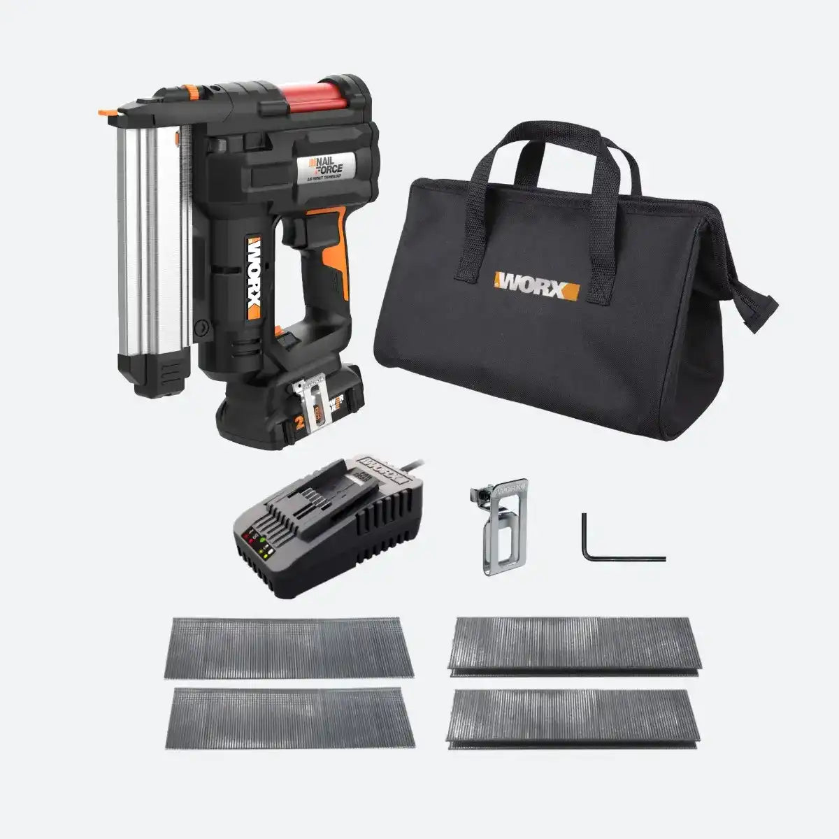 20V Power Share Cordless 18 Gauge Nail and Staple Gun w/ 1000pc Nails & Staples (Discontinued)