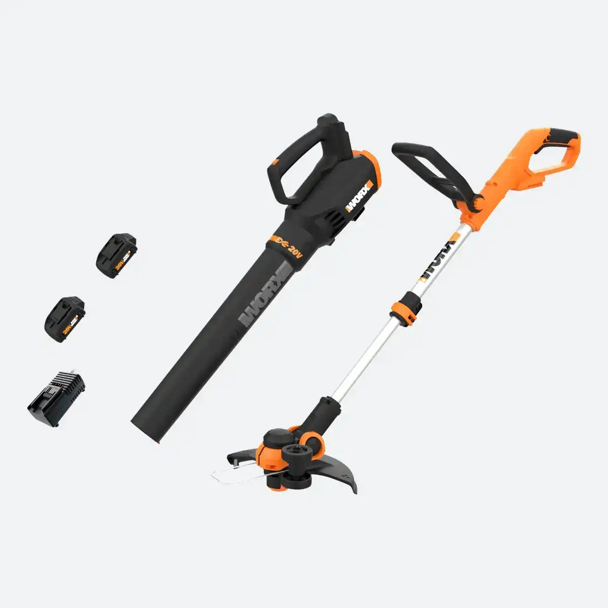 20V Power Share Cordless 12" String Trimmer/Edger & Turbine Blower Combo Kit with 1hr Charger (Discontinued)