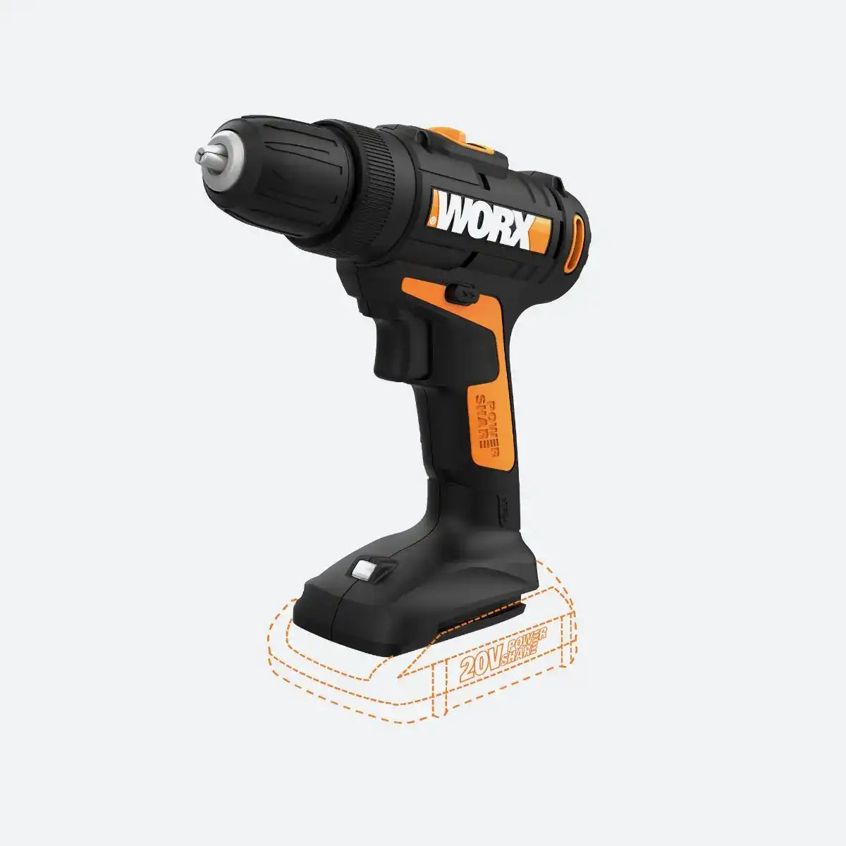 20V Power Share Drill & Driver - Tool Only (Discontinued)