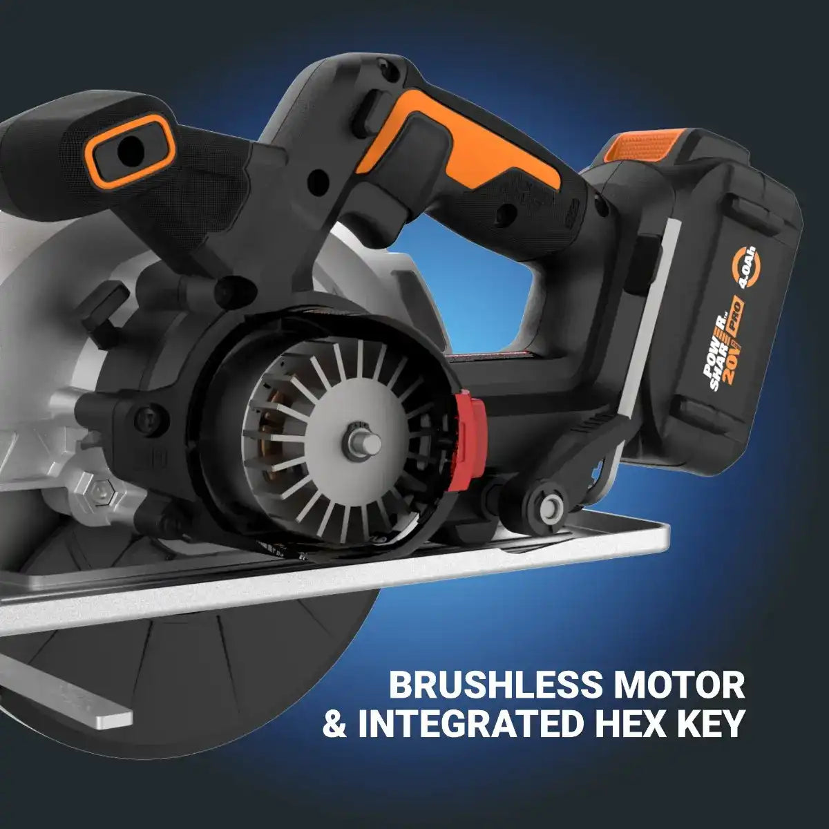 20V 7-1/4" brushless circular saw