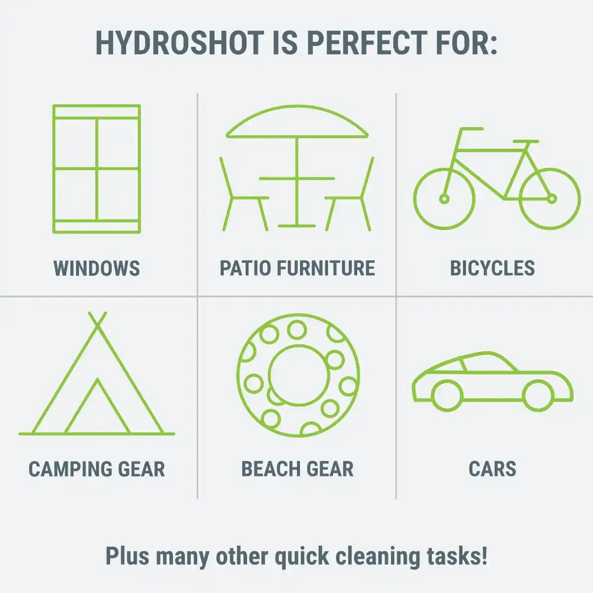 20V 2.0Ah Hydroshot Portable Power Cleaner w/ Cleaning Kit (Discontinued)