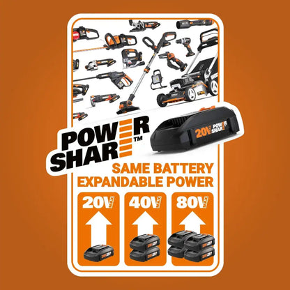 20V Power Share JawSaw Chainsaw with 5ft Extension Pole (Discontinued)