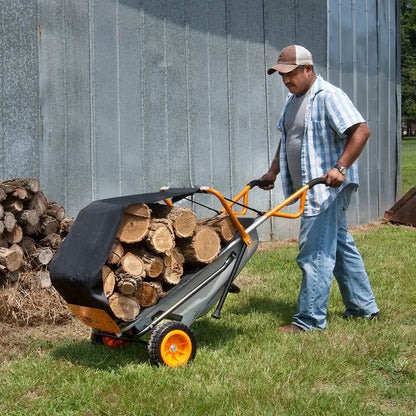 Aerocart Wheelbarrow Firewood Carrier