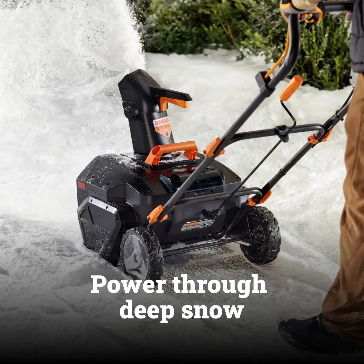 40V 20" Brushless Snow Blower