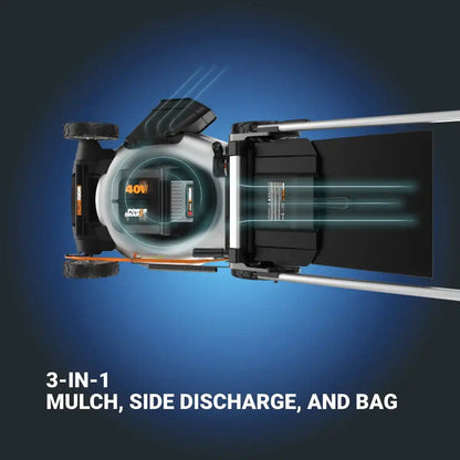 40V 21'' brushless lawn mower
