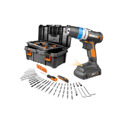 20V Power Share Ai Drill & Driver with 55PC Storage Box Kit