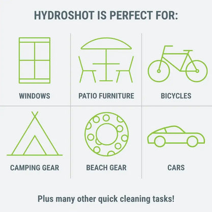 20V Power Share Hydroshot Portable Power Cleaner w/ Cleaning Accessories and 4.0Ah Battery
