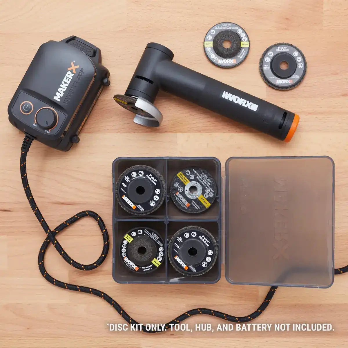 MAKERX Angle Grinder Attachment Kit