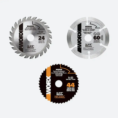 VersaCut 3pc Variety cutting Blade Set