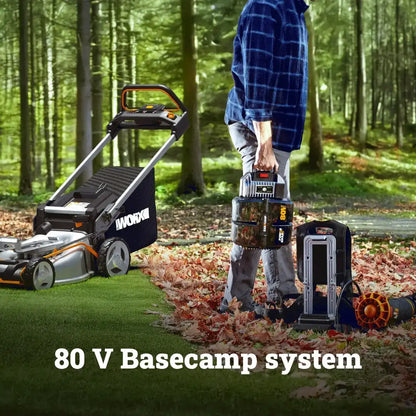 80V 21” brushless self-propelled lawn mower