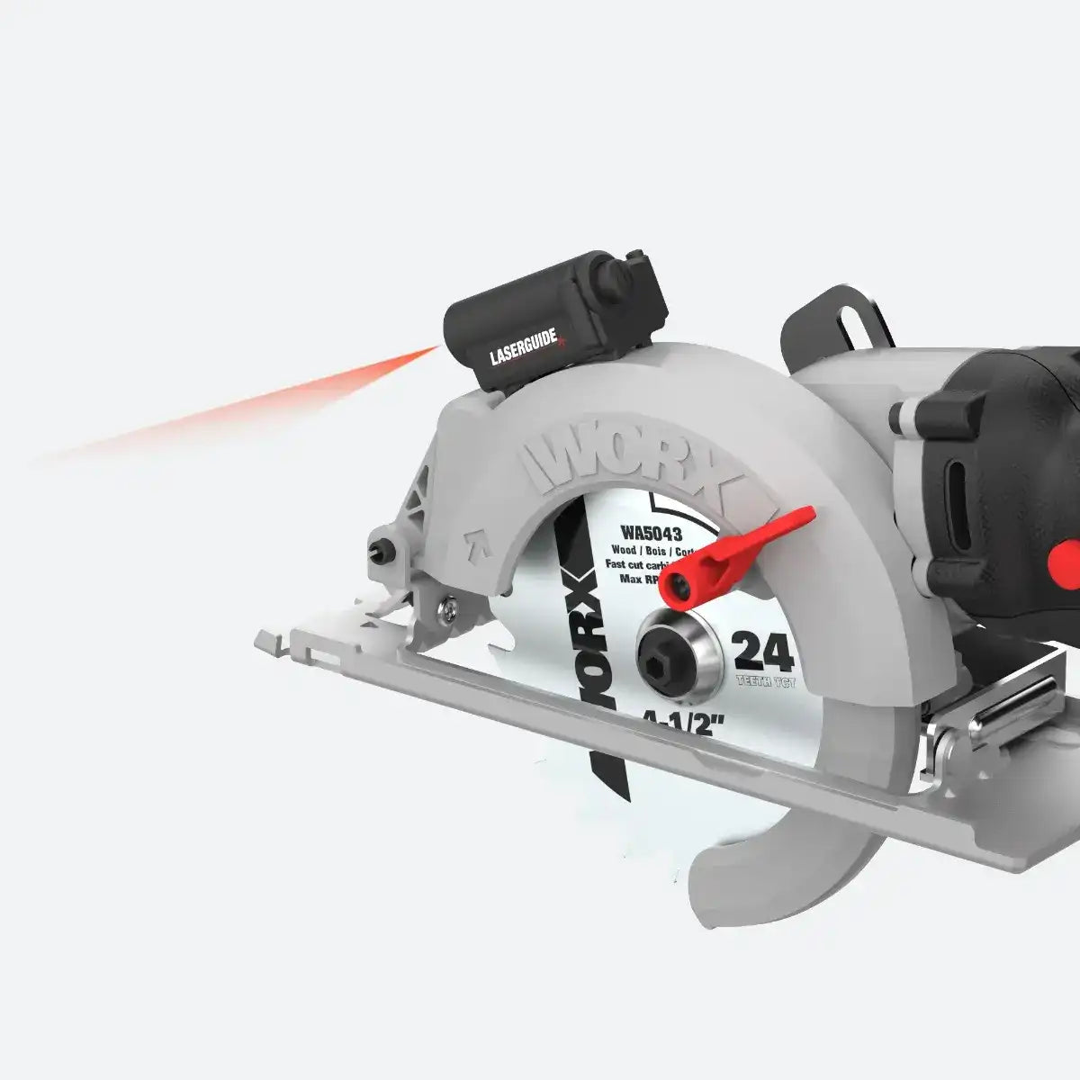 6.5 Amp WORXSAW 4.5" Corded Compact Circular Saw