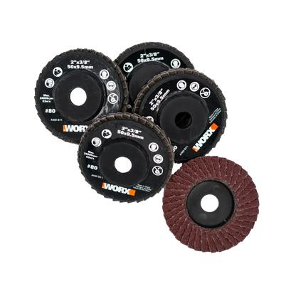 2" MAKERX Flap Sanding Wheels (5pc)