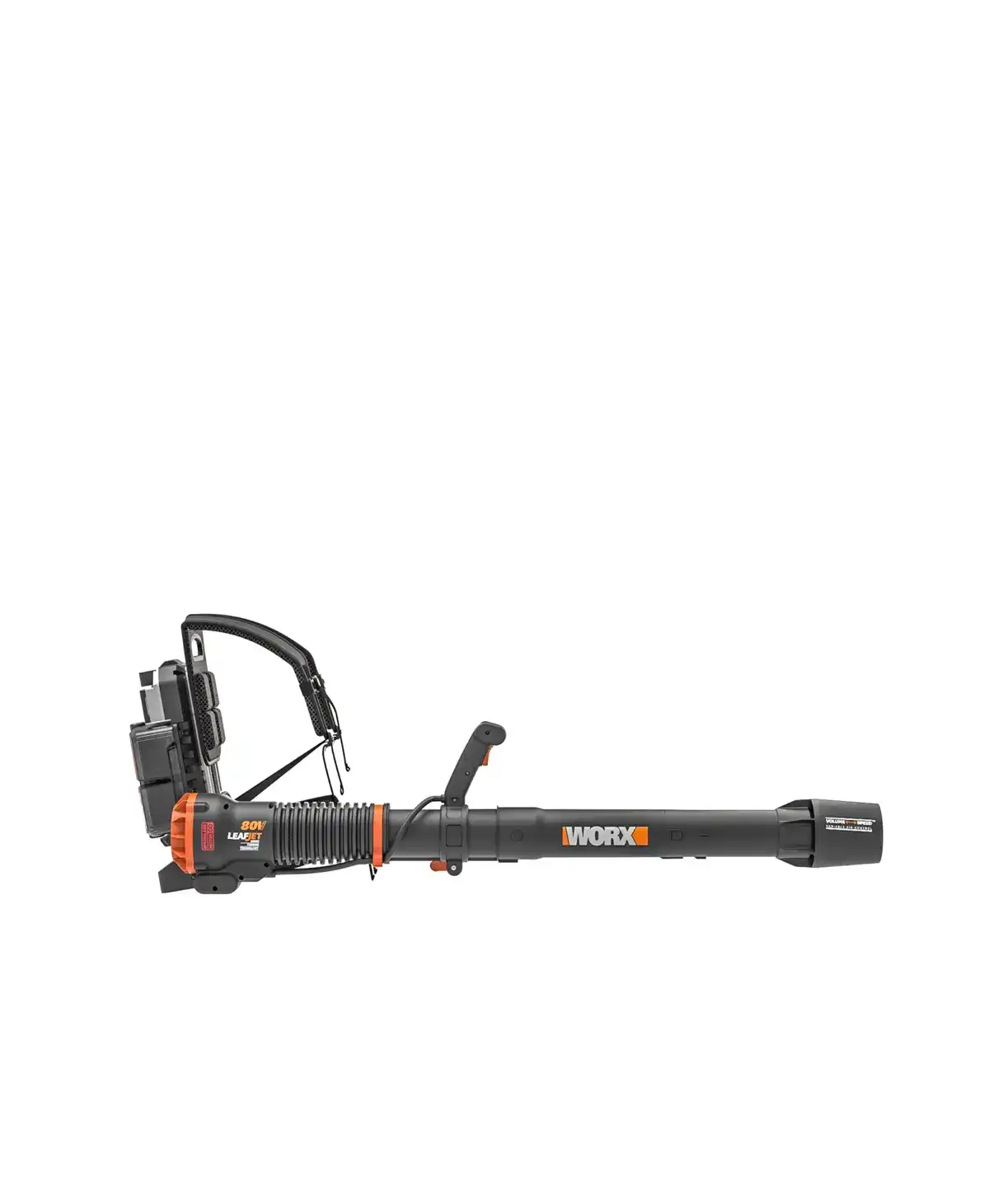 80V 800 CFM 150 MPH brushless leaf blower