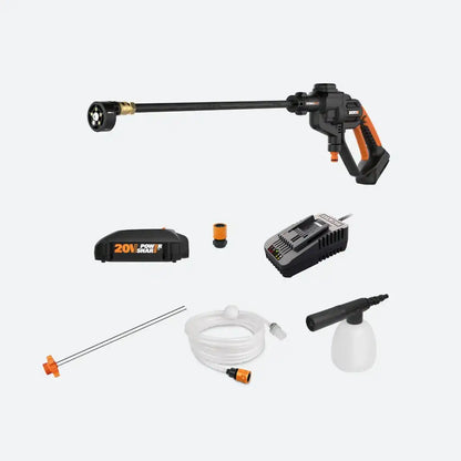 20V 2.0Ah Hydroshot Portable Power Cleaner w/ Cleaning Kit (Discontinued)