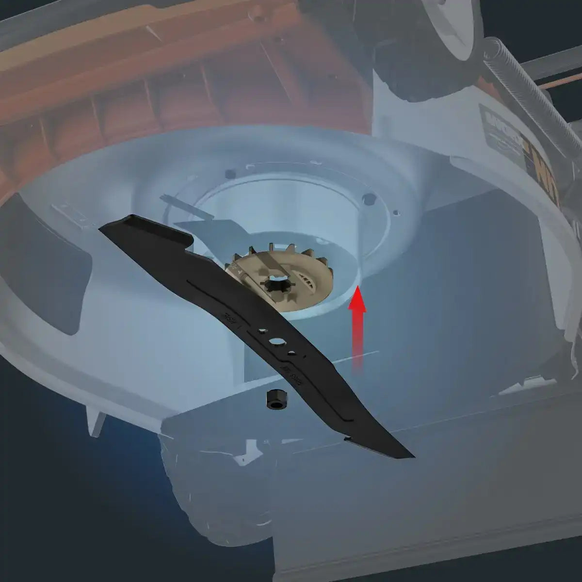 Multi-Purpose Blade for 21" Lawn Mower