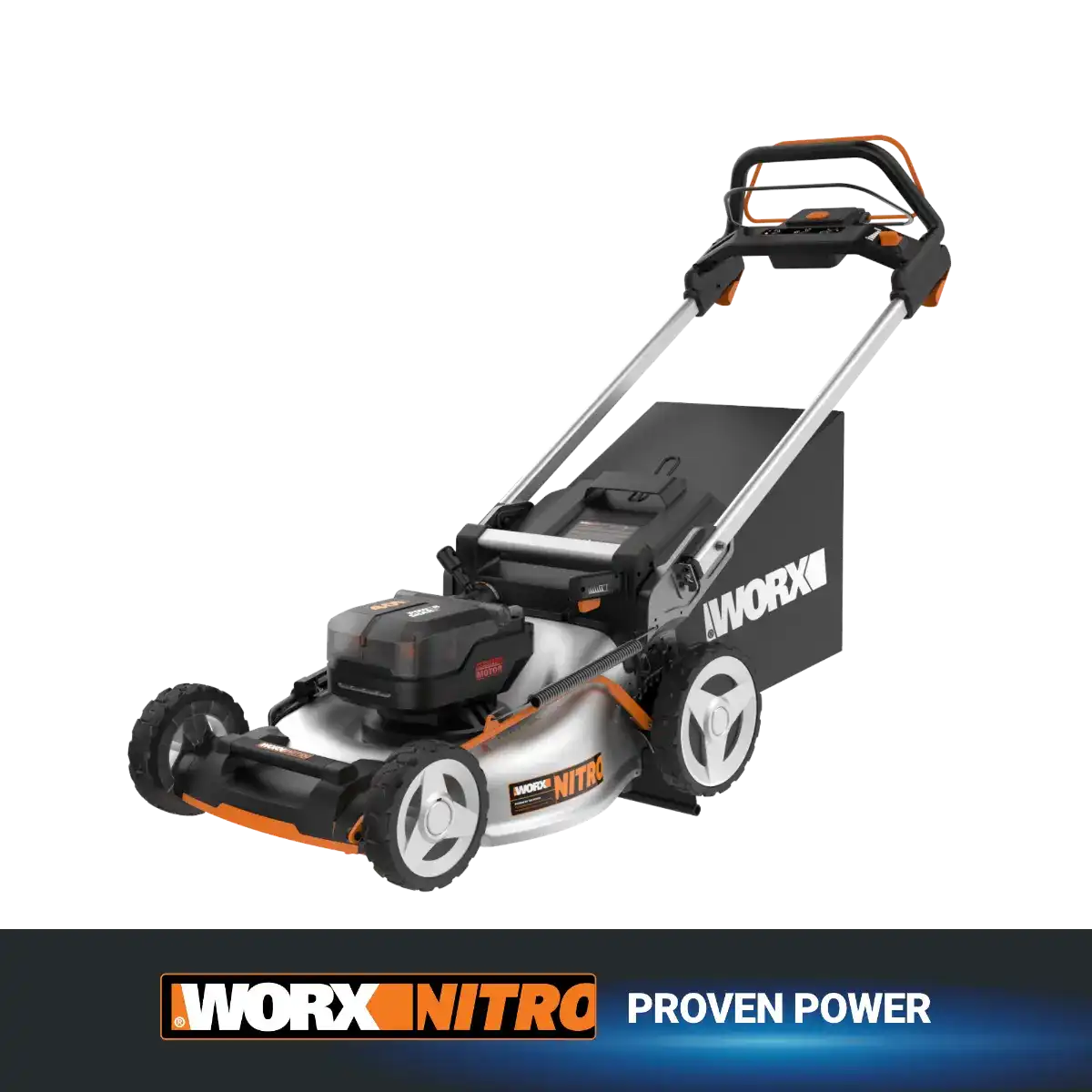 40V 21'' brushless lawn mower