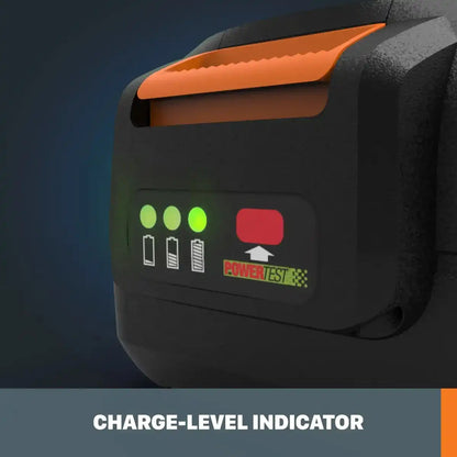 Two 5.0Ah Batteries and Dual Port Quick Charger Kit