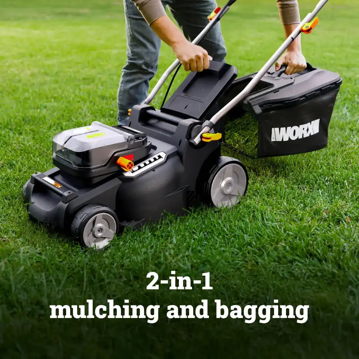 40V 16” brushless lawn mower