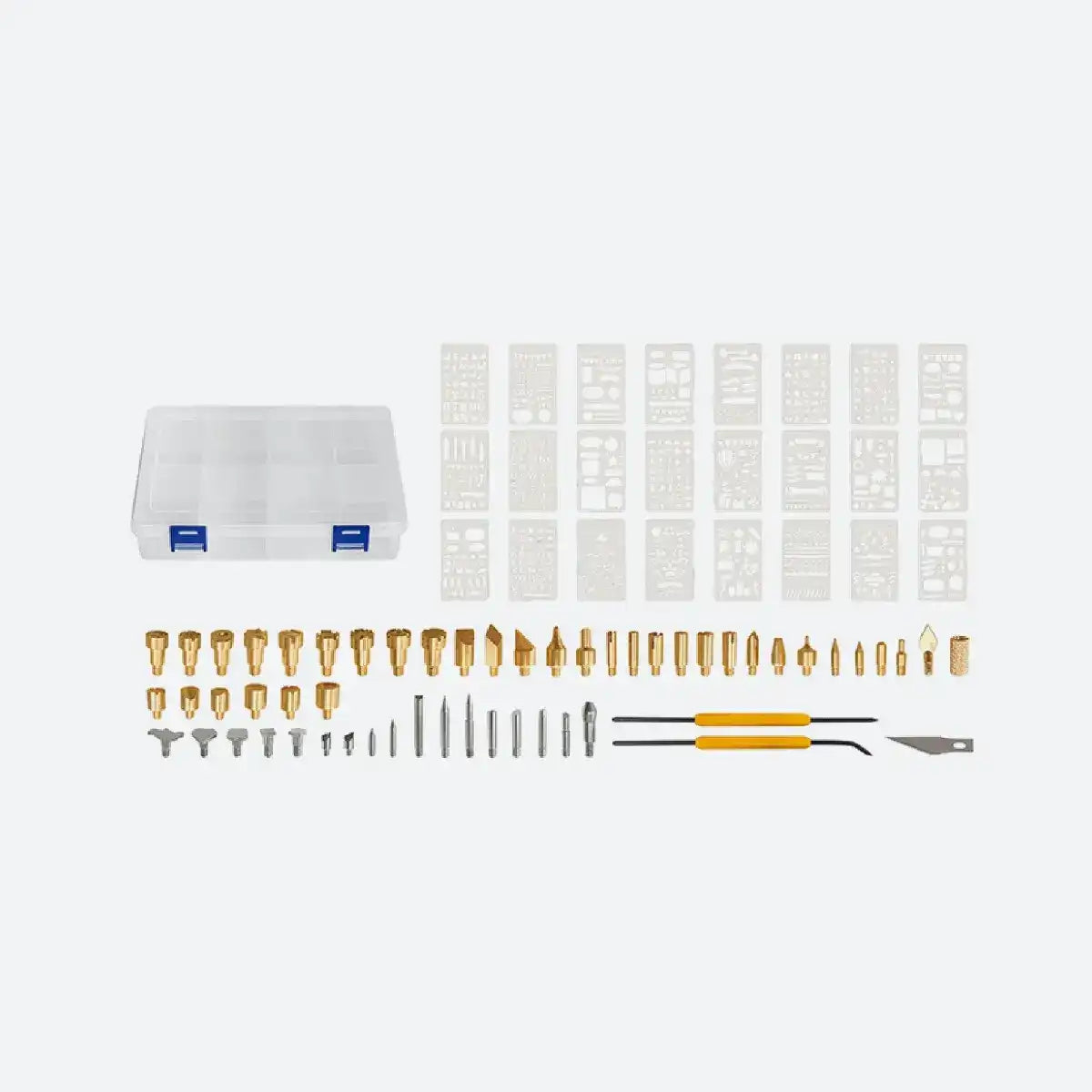 MAKERX Wood & Metal Crafter Stencil and Accessory Kit