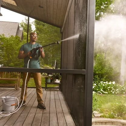 20V Power Share Hydroshot Portable Power Cleaner w/ Cleaning Accessories and 4.0Ah Battery
