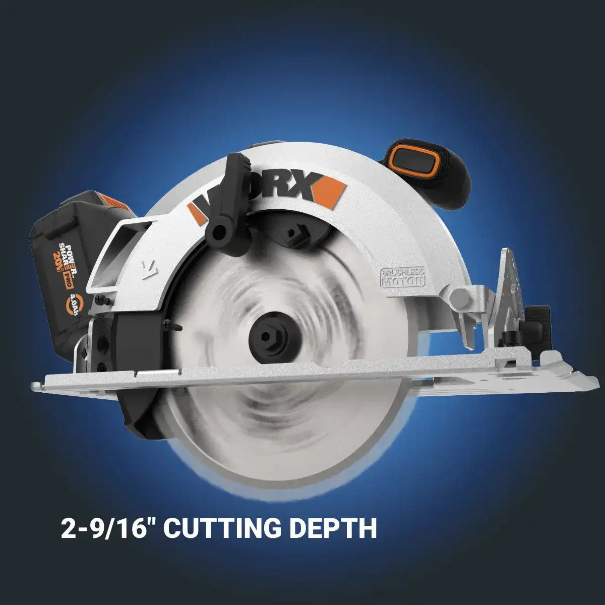 20V 7-1/4" brushless circular saw
