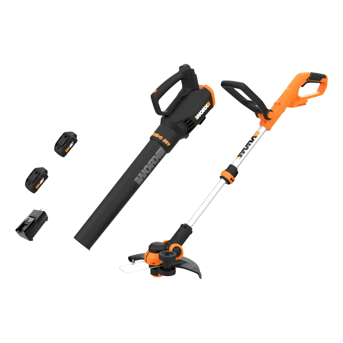 20V Power Share Cordless 12" String Trimmer/Edger & Turbine Blower Combo Kit with 1hr Charger (Discontinued)