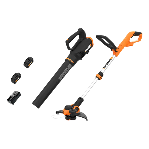 20V Power Share Cordless 12" String Trimmer/Edger & Turbine Blower Combo Kit with 1hr Charger (Discontinued)