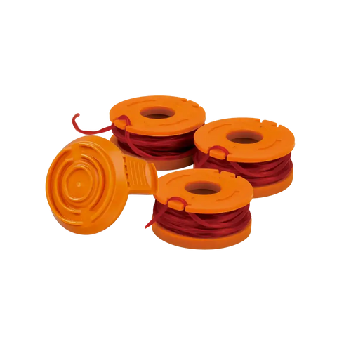 3pc Replacement Trimmer Line and Spool Cap