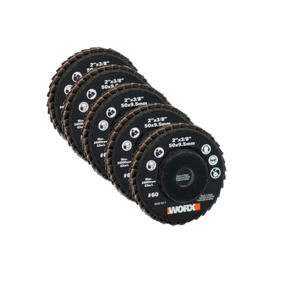 2" MAKERX 60G Flap Sanding Wheels (5PC)