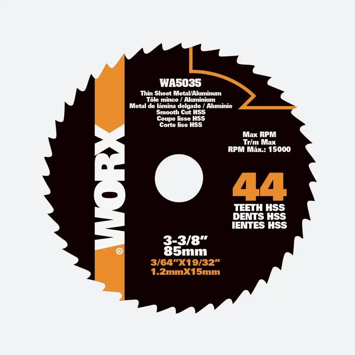 VersaCut 3pc Variety cutting Blade Set