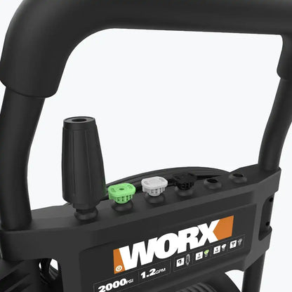 13 Amp 2000 PSI 1.2 GPM pressure washer