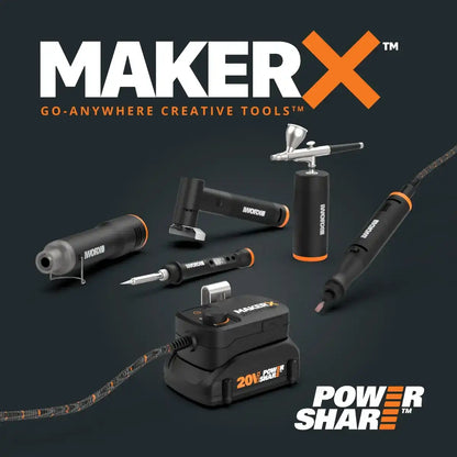 20V MAKERX HubX Power Source & Tool Adapter with USB Port