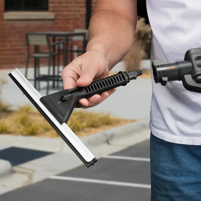 Hydroshot 12" Window Squeegee with Water Sprayer