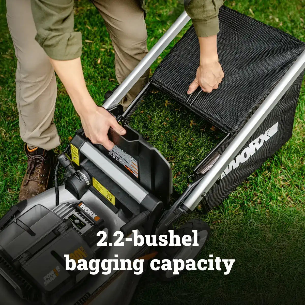 80V 21” brushless self-propelled lawn mower