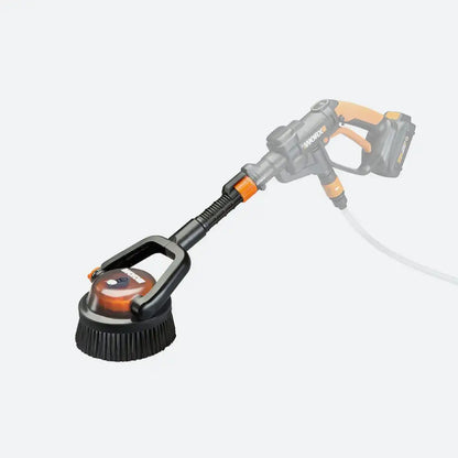 Hydroshot Adjustable Outdoor Power Scrubber (Hard Bristles)