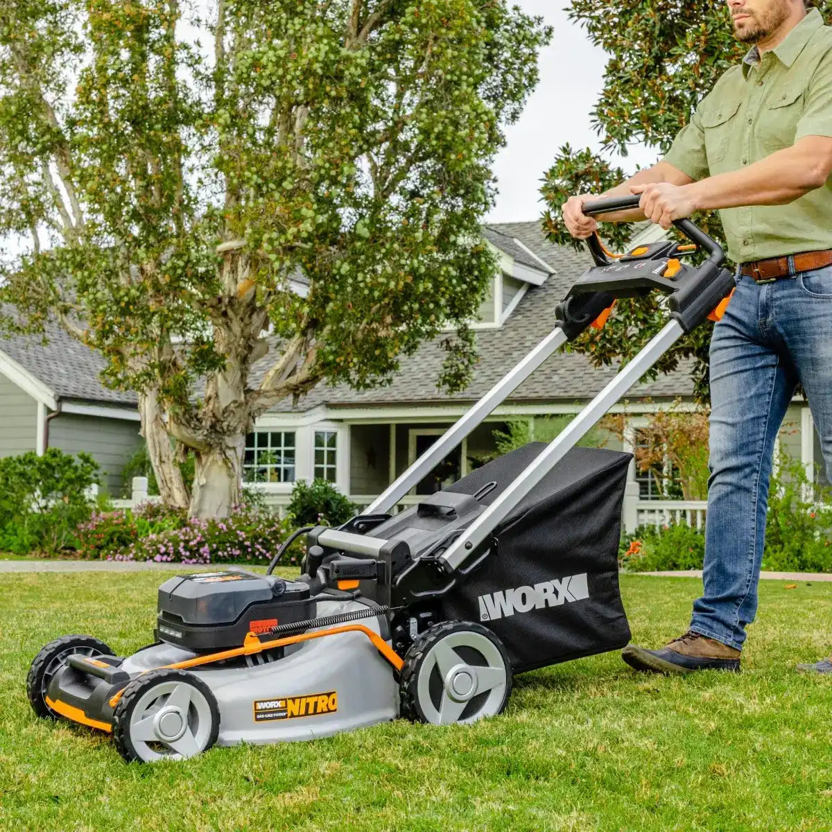 40V 21'' brushless lawn mower