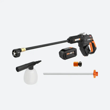 20V Power Share Hydroshot Portable Power Cleaner w/ Cleaning Accessories and 4.0Ah Battery