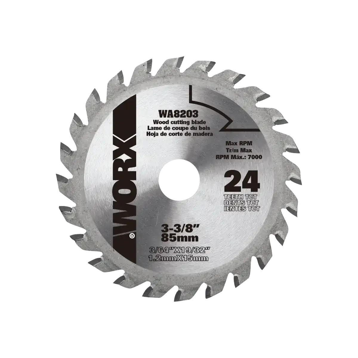 3-3/8" WORXSAW Circular Saw Blade (Discontinued)