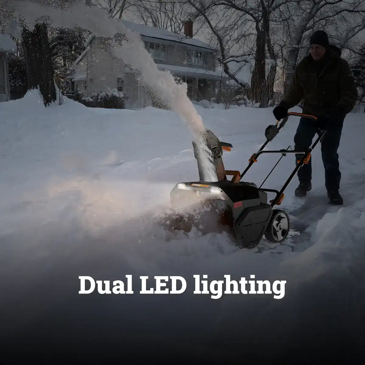 40V 20" Brushless Snow Blower