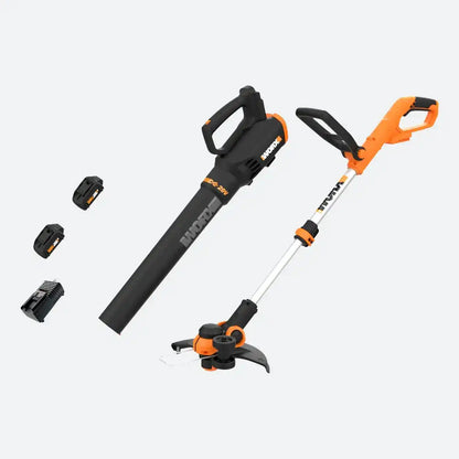 20V Power Share Cordless 12" String Trimmer/Edger & Turbine Blower Combo Kit with 1hr Charger (Discontinued)
