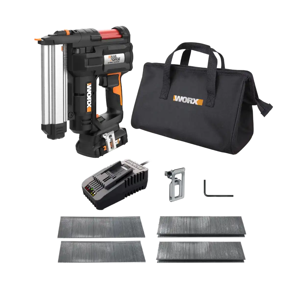 20V Power Share Cordless 18 Gauge Nail and Staple Gun w/ 1000pc Nails & Staples (Discontinued)