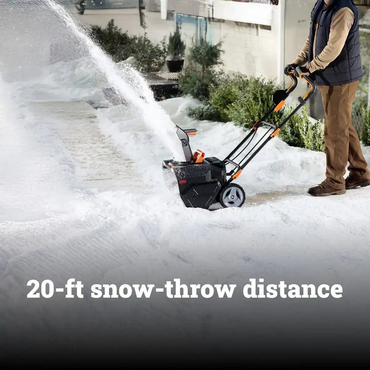 40V 20" Brushless Snow Blower