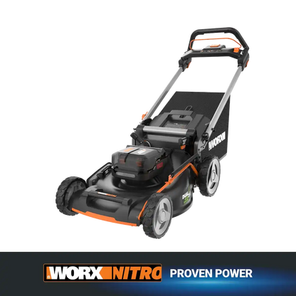 Nitro 40V Brushless 21" Cordless Self-Propelled Dual-Blade Lawn Mower