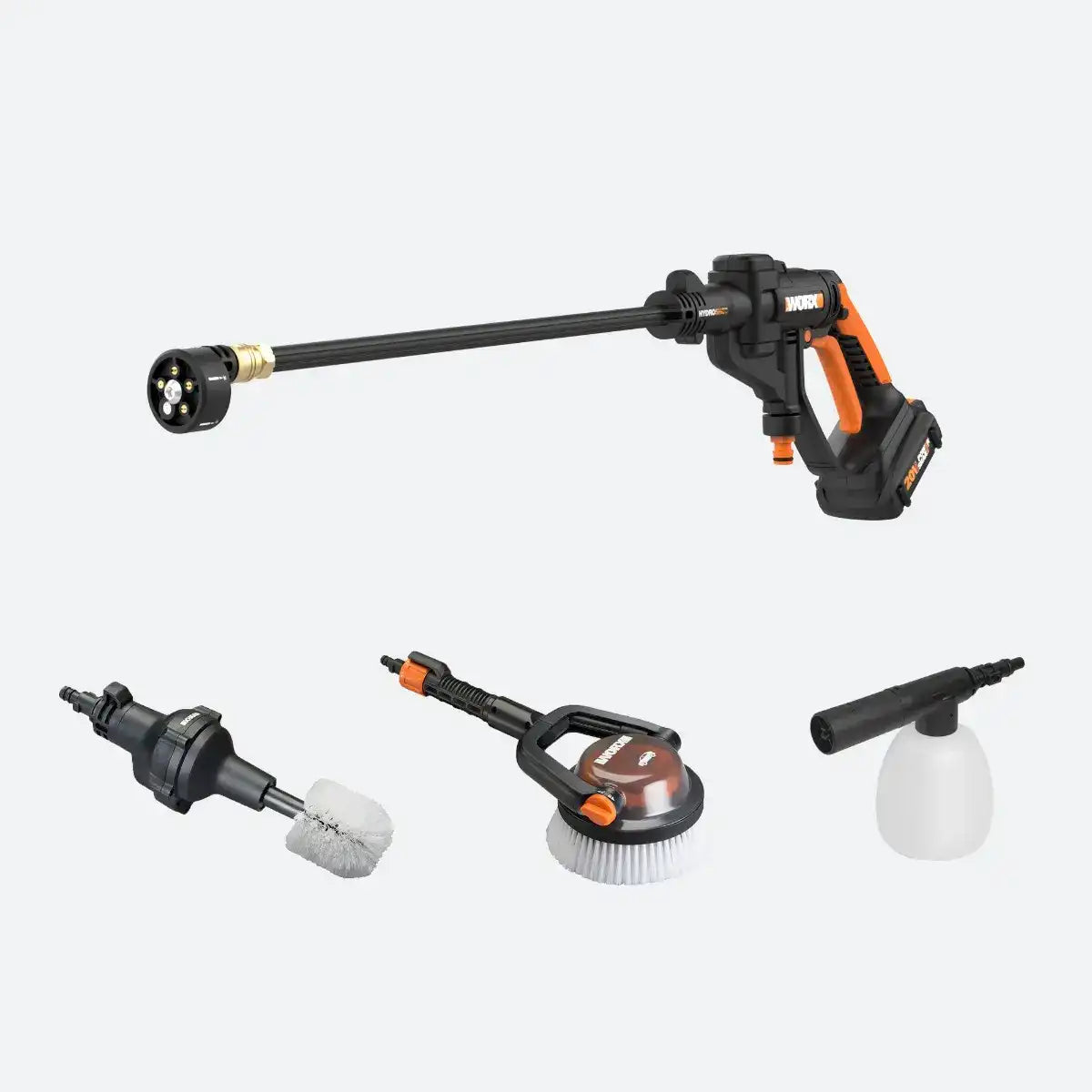 20V Power Share Hydroshot Portable Power Cleaner Automotive & Boat Cleaning Bundle