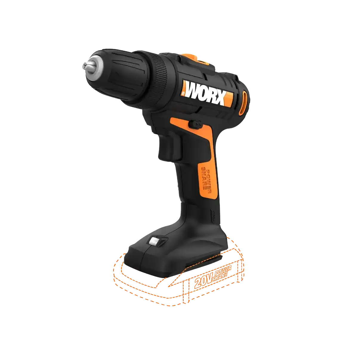 20V Power Share Drill & Driver - Tool Only (Discontinued)