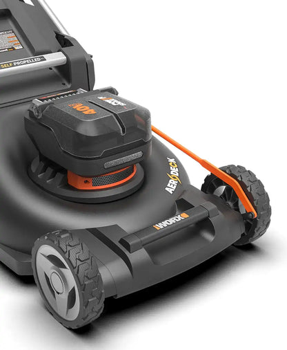40V 21” brushless self-propelled lawn mower