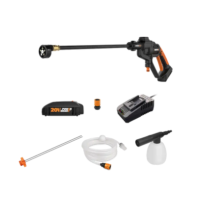 20V 2.0Ah Hydroshot Portable Power Cleaner w/ Cleaning Kit (Discontinued)