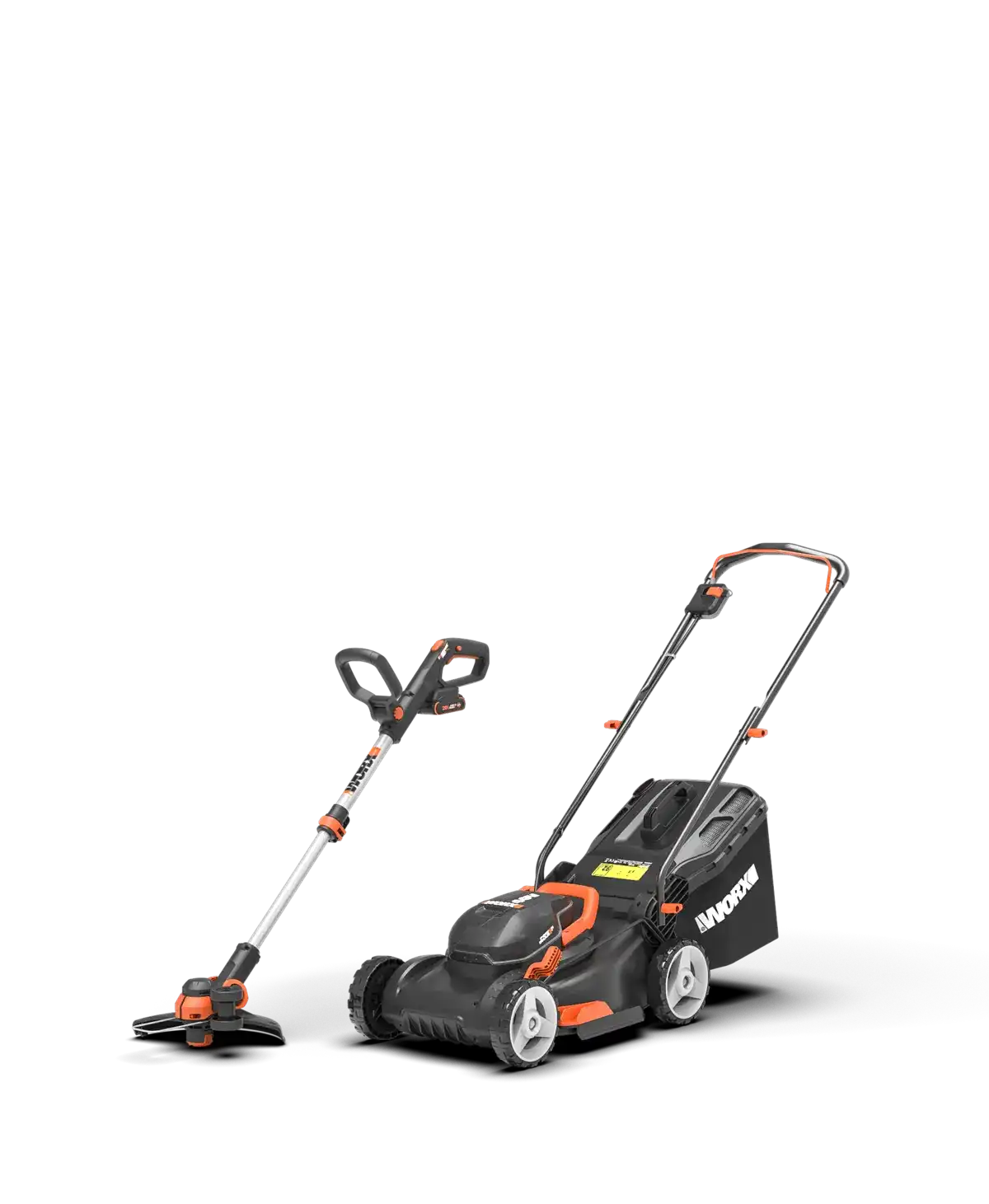 40V 17" Cordless Lawn Mower & 20V GT 3.0 12" Cordless String Trimmer/Wheeled Edger Combo Kit